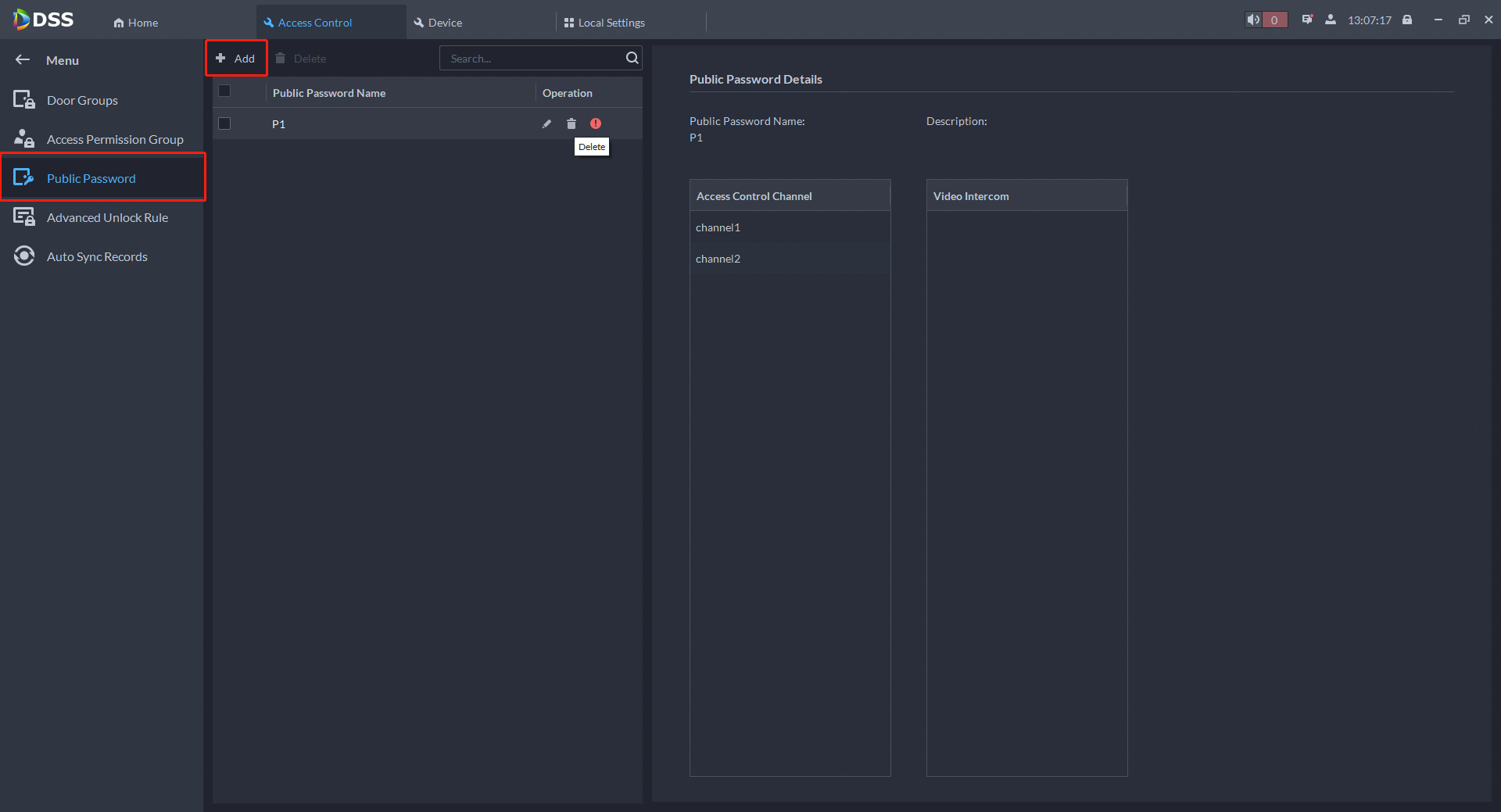 Understand ASC Unlock pastern and settings Dahua Tech UK & Ireland