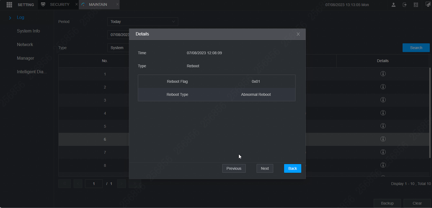 Reboot Code Meaning and Troubleshooting – Dahua Tech UK & Ireland